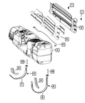 Genuine Mopar Fuel Tank Strap 68397066AC. Fixed Price $50.46.