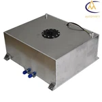 Aluminum 20 Gallon Lightweight Polished Race Drift Fuel Cell Tank Level Sender. Fixed Price $137.26.