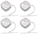 4PK 3-1/2" Fuel Tank Cap Fits With Freightliner, Replace 0337017002, 600149. Fixed Price $89.99.
