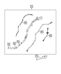 Genuine Mopar Fuel Filler Tube 68615662AB. Fixed Price $234.43.