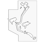 Genuine Gm Fuel Tank Filler Pipe 22944785. Fixed Price $163.07.