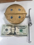 Oem Diesel Fuel Cap New Tank Military Truck Brass 4" Screw M923 M939 5 Ton. Fixed Price $63.50.