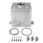 2L Aluminum High Flow Swirl Fuel Surge Pot Tank AN6 For 044 External Pump. Fixed Price $32.59.