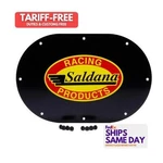 Saldana SAC-002, One Black Aluminum Front Cover Plate 4X6 For Sprint Cells Perfo. Fixed Price $86.81.