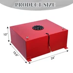 20 Gallon Red Coated Aluminum Racing/drifting Fuel Cell Gas Tank+level Sender. Fixed Price $135.99.