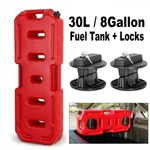 30L Fuel Gas Storage Tank Can Container W/ Locks For 4WD Suv Atv Utv Motorcycle. Fixed Price $119.69.