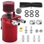 Oil Catch Can Kit Reservoir Baffled Tank With Breather Filter Universal Aluminum. Fixed Price $19.50.