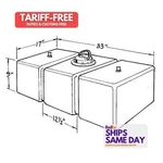 Jaz 200-122-01, One Black Plastic Fits 22-GALLON C/t Fuel Cell Performance Parts. Fixed Price $487.26.