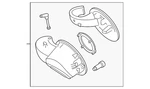 Genuine Subaru Fuel Pocket 51478FL00B. Fixed Price $65.17.