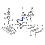 For Toyota Camry 2004-2011 7721306041 Lower Fuel Tank Filler Neck. Fixed Price $62.13.