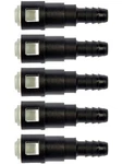 Dorman Motormite 800-085.5 Fuel Line Connectors 5-PACK For Steel Nylon Tubing. Fixed Price $14.95.
