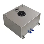 15 Gallon Polished Aluminum Racing Drift Fuel Cell Tank & Level Sender Universal. Fixed Price $104.45.
