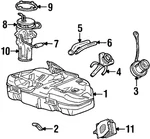 Genuine Ford Pipe Fuel Filler 2F3Z-9034-A. Fixed Price $314.95.