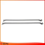For 1999-2004 Jeep Grand Cherokee 4.0L 4.7L 2X Silver Fuel Tank Straps. Fixed Price $30.82.