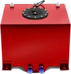 8 Gallon Red Aluminum Racing Drift Fuel Cell Gas Tank W/ Lever Sender. Fixed Price $80.89.