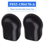2*FRONT Right And Left Wiper Arm Nut Bolt Cover Cap Ford F85Z-1504178-AA. Fixed Price $18.62.