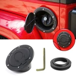 Aluminum Gas Cap Fuel Filler Tank Door Cover For 2007-2017 Jeep Wrangler Jku. Fixed Price $28.99.