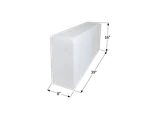 Icon 12724 Fresh Water Tank WT2460 39 X16 X8. Fixed Price $180.94.