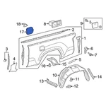 For Toyota Tacoma 2016-2023 7730504090 Rear Fuel Filler Door. Fixed Price $66.80.