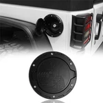 Black Half Face Fuel Filler Tank Gas Cap Hatch Cover For Jeep Wrangler Jk 07-18. Fixed Price $33.32.