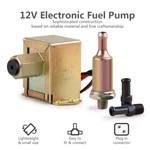 12V Volt 2.5-4PSI Fuel Pump Electric Inline Low Pressure Gas Petrol Diesel. Fixed Price $17.95.