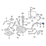 For Honda Accord 2003-2004 17670SDAA01 Fuel Tank Cap. Fixed Price $117.73.
