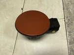 2013 Hyundai Santa Fe Sport Fuel Filler Door Oem+ (sunset Red Orange). Fixed Price $127.27.