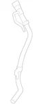 Genuine Land-rover Filler Pipe LR000988. Fixed Price $94.49.