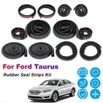 Ford Taurus Door Rubber Seal Strips Weather Draft Wind Noise Reduction Kit. Fixed Price $60.16.