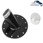 Fuel Cell Gas Tank 45 Degree 1.5" Remote Fast 2.75" Filler Neck+cap Black. Fixed Price $17.98.
