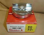 Vintage Robertshaw RG32E Non-vented Fuel Tank Filler Gas Cap New. Fixed Price $9.99.