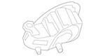 Genuine Mercedes-benz Tank Filler Recess 172-630-04-00. Fixed Price $76.60.