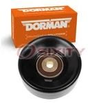 Dorman Techoice Smooth Pulley Drive Belt Idler For 1987-1989 Gmc Xd. Fixed Price $38.41.