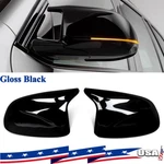 2PCS Style Side Mirror Cover Caps Gloss Black For Bmw X5 F15 X6 F16 2014-2018. Fixed Price $30.29.