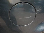 Fuel Filler Door Saab 9-5 1999 Green 477948. Fixed Price $49.00.