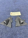 1979 1981 1982 1986 Ford Mustang Capri Door Mirror Remote Trim Cover Panels Pair. Fixed Price $160.00.