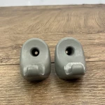 Gmc Yukon Chevrolet Tahoe Suburban 2000-06 Sun Visor Clips Pair Oem Gray 821082. Fixed Price $14.00.