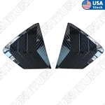 Pcs Side Quarter Window Vent Louver Shutter Covers For Honda Civic 2012-2015. Fixed Price $29.93.
