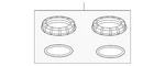 Genuine Honda Lock Nut 17046-T0A-000. Fixed Price $123.00.
