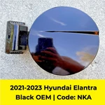 2021-2023 Hyundai Elantra Fuel Gas Tank Filler Door Lid Cover Black 69511-AA000. Fixed Price $59.97.