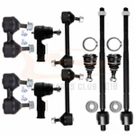 10PCS Front Lower Ball Joints Sway Bar Tie Rod Fits 2003-2008 Hyundai Tiburon. Fixed Price $51.29.