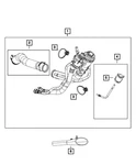Genuine Mopar Fuel Filler Tube 52029843AF. Fixed Price $228.52.