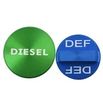 Diesel Fuel Cap+def Oil Aluminum Suitable For Dodge Ram 2500 3500 2013-2018. Fixed Price $10.23.