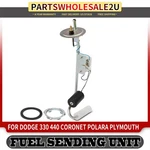 5/16 In. Fuel Tank Sending Unit For Dodge 330 440 Polara Coronet Plymouth Fury. Fixed Price $62.88.