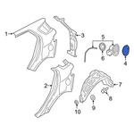 Ford Ecosport 2018-2022 CN1Z74405A26A Rear Fuel Filler Door. Fixed Price $28.33.