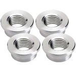 Lowbrow Customs Motorcycle Gas Tank Petcock Bung 1/4" Npt Aluminum 4-PACK Usa. Fixed Price $20.41.