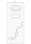 Genuine Honda Fuel Gauge Sending Unit 17047-TR0-L31. Fixed Price $392.34.