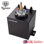 Aluminum 2L Racing Car AN6 Swirl Fuel Surge Pot Tank With 044 Pump External. Fixed Price $95.60.