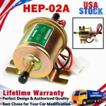 HEP-02A Electric Inline Fuel Pump 4-7 Psi 12V Low Pressure Carburetor Gas Diesel. Fixed Price $14.69.