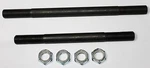 Azusa Vintage Mini Bike Axle Kit For Front And Rear With Lock Nuts. Usa!!. Fixed Price $21.95.
